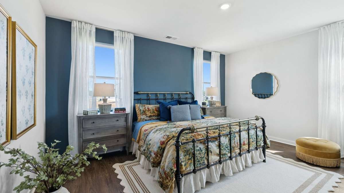Images of a Milford floor plan.  Some features/options may vary...