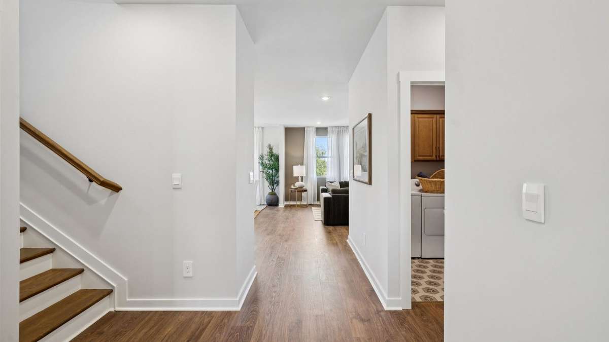 Images of a Milford floor plan.  Some features/options may vary...
