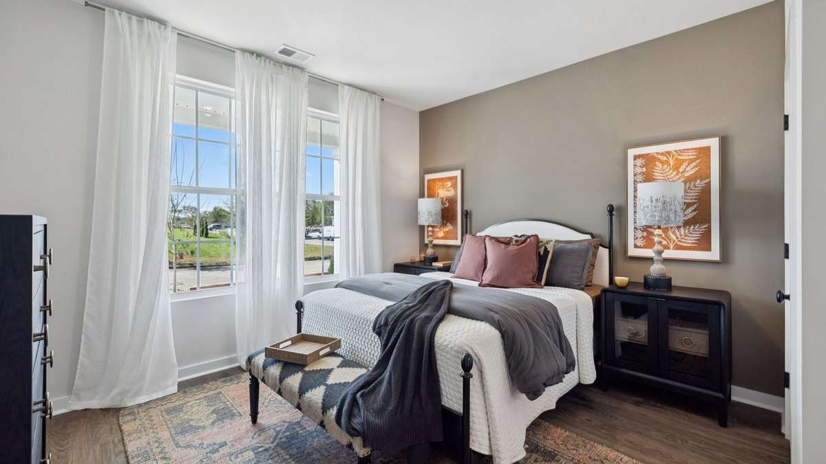 Images of a Milford floor plan.  Some features/options may vary...