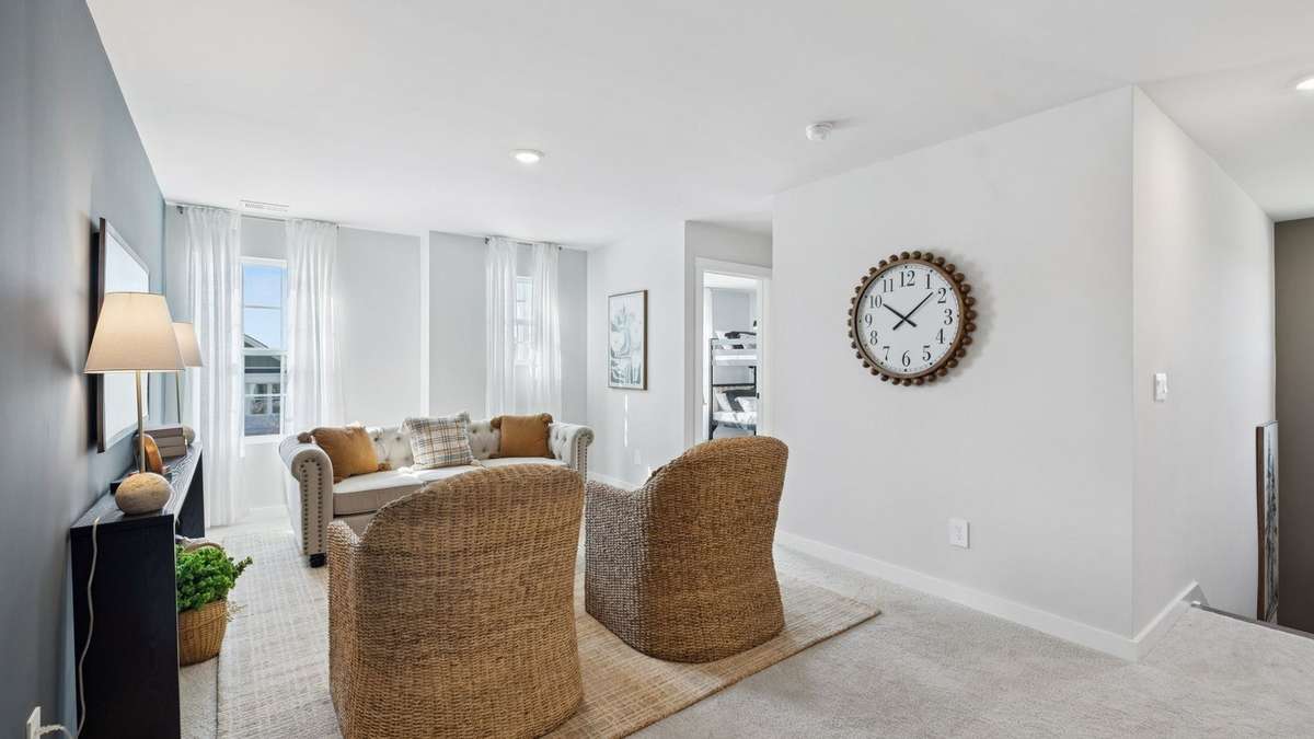 Images of a Milford floor plan.  Some features/options may vary...