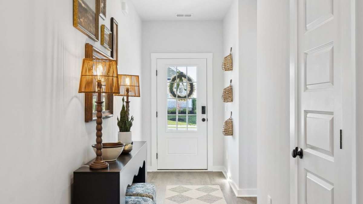 Images of a Milford floor plan.  Some features/options may vary...