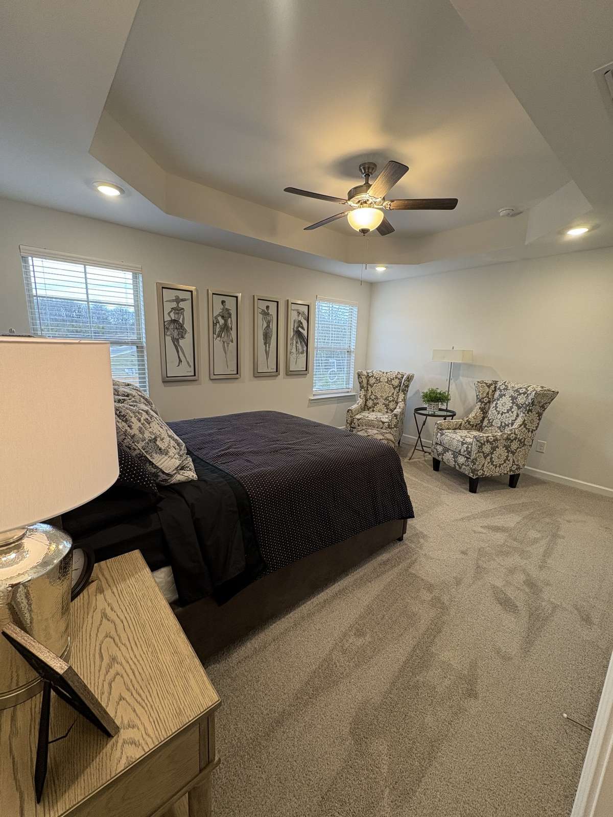 Photo is of the model home to show what the completed floor plan looks like. Selections and Options may vary.