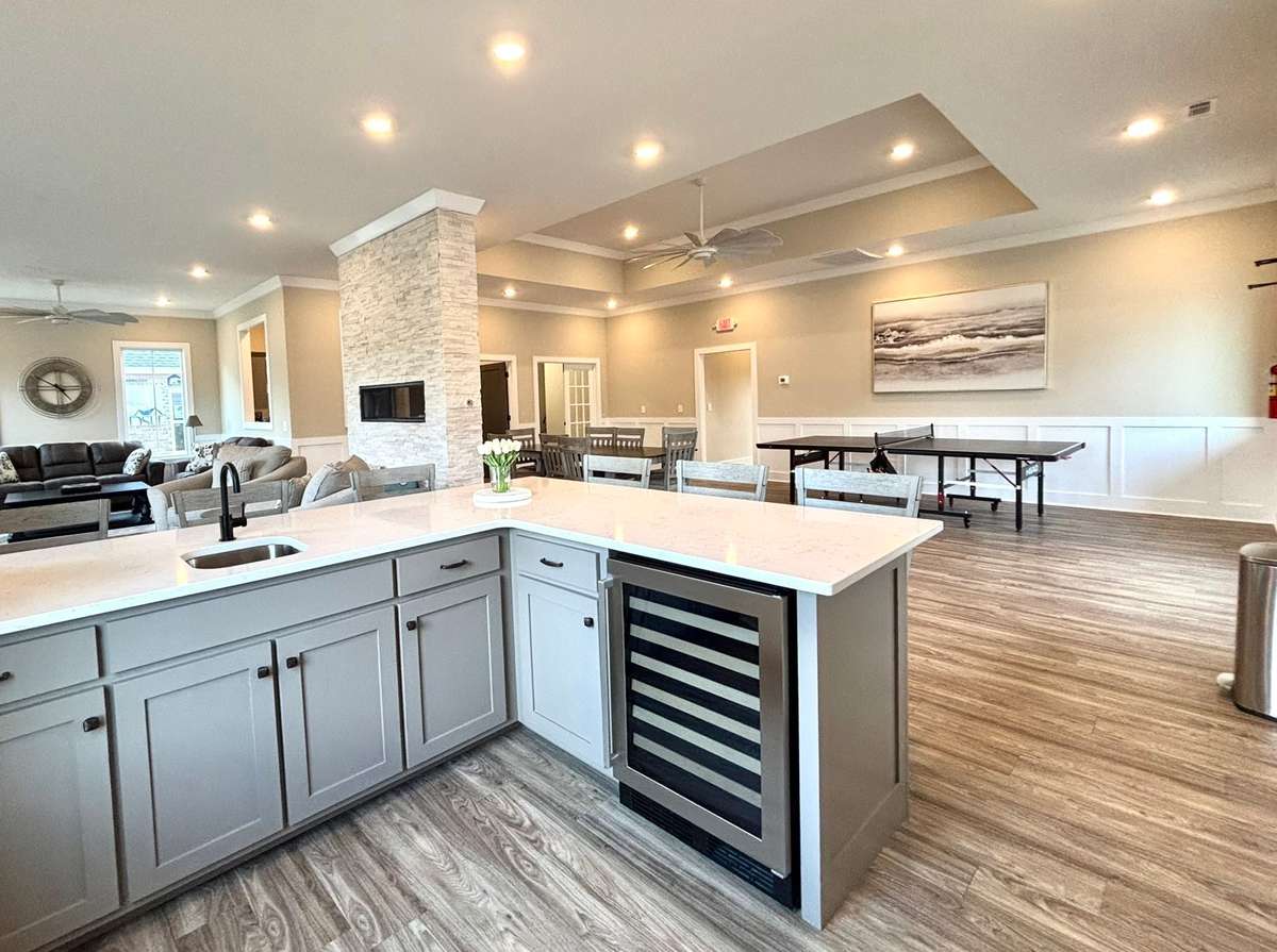 Wet Bar in Community Clubhouse