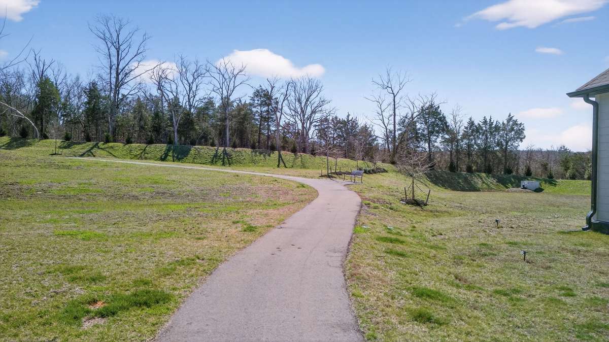 Community walking path