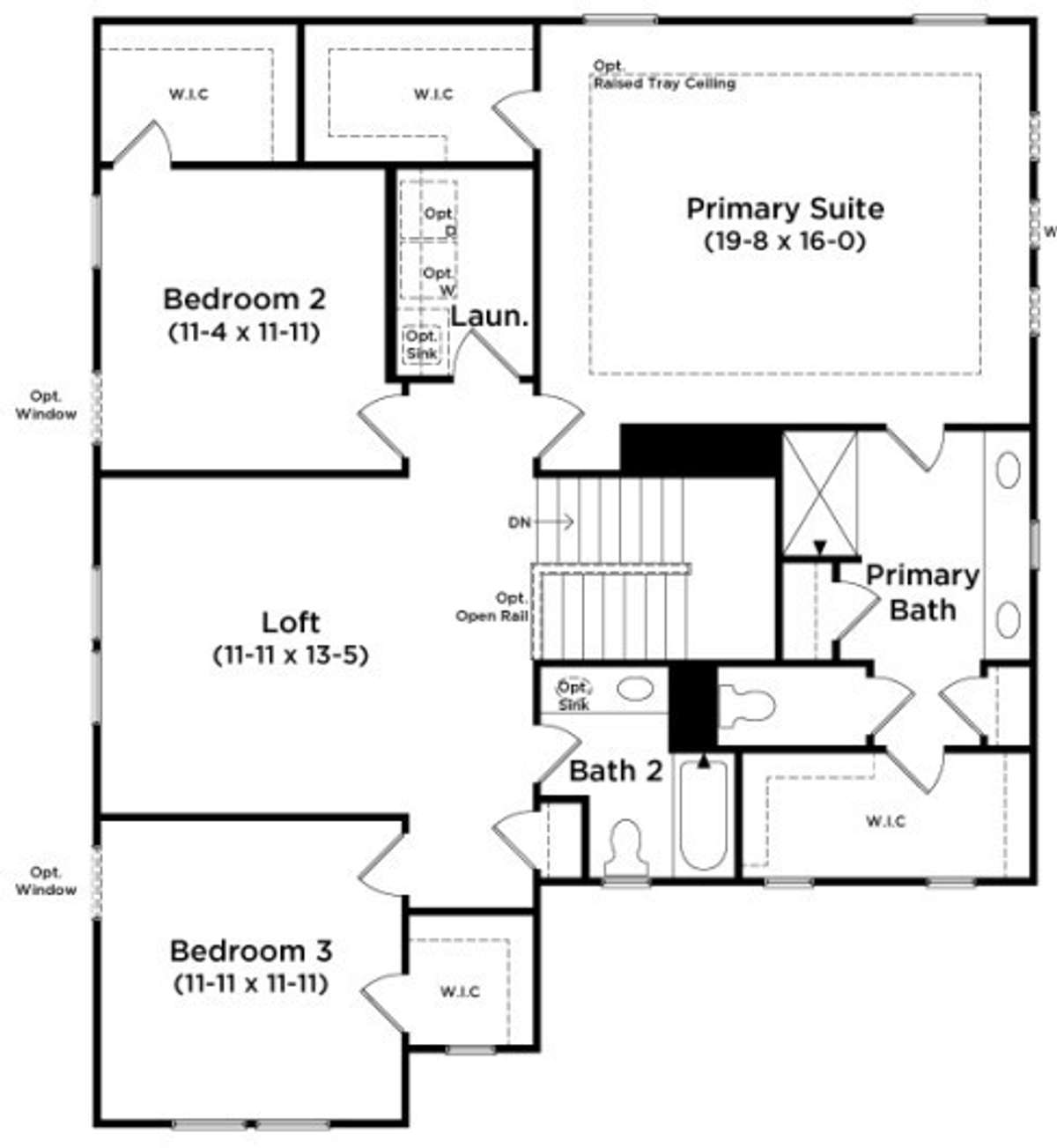 second floor floorplan