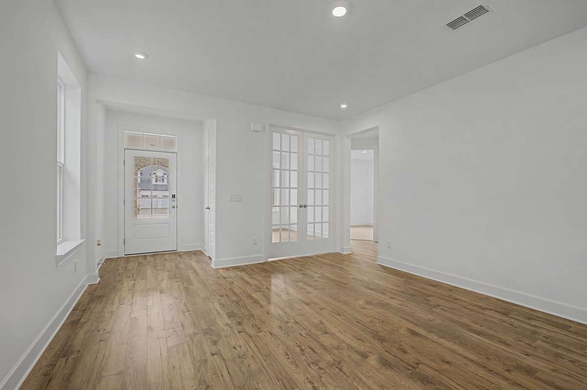 Great room with office access.