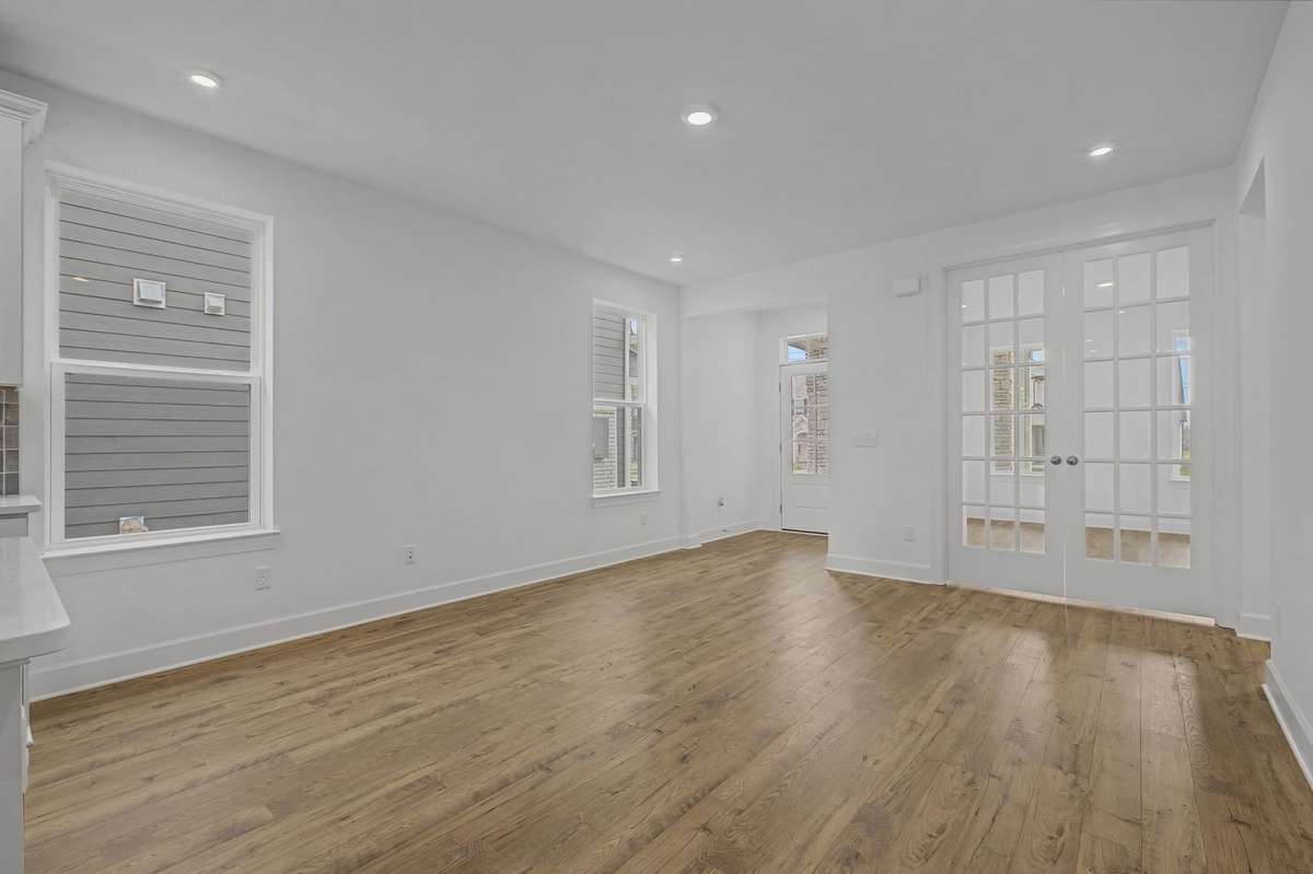 Great room with office access.