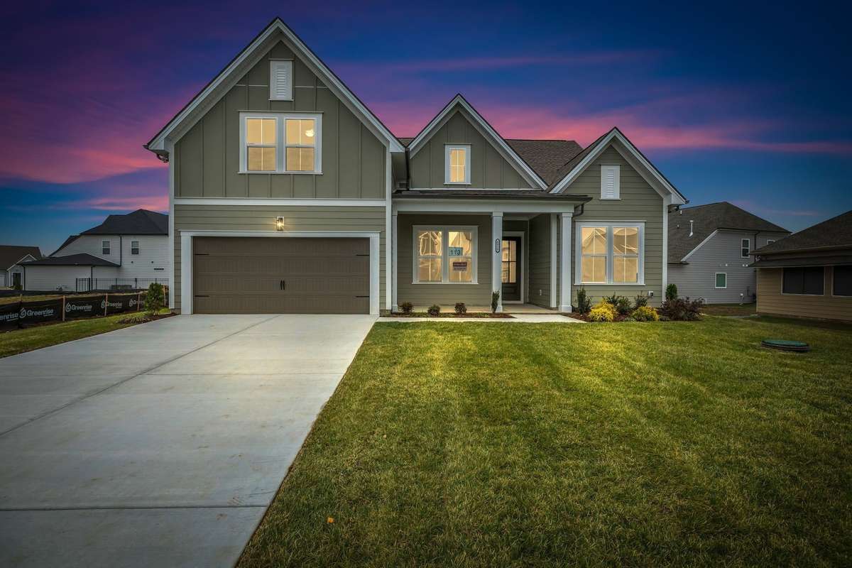 "The Hadley" 3 bedrooms on the first floor, 4th bedroom, bath and bonus room upstairs.  The Hadley does not disappoint.