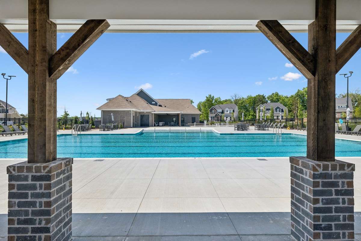 HUGE pool with splash pad.