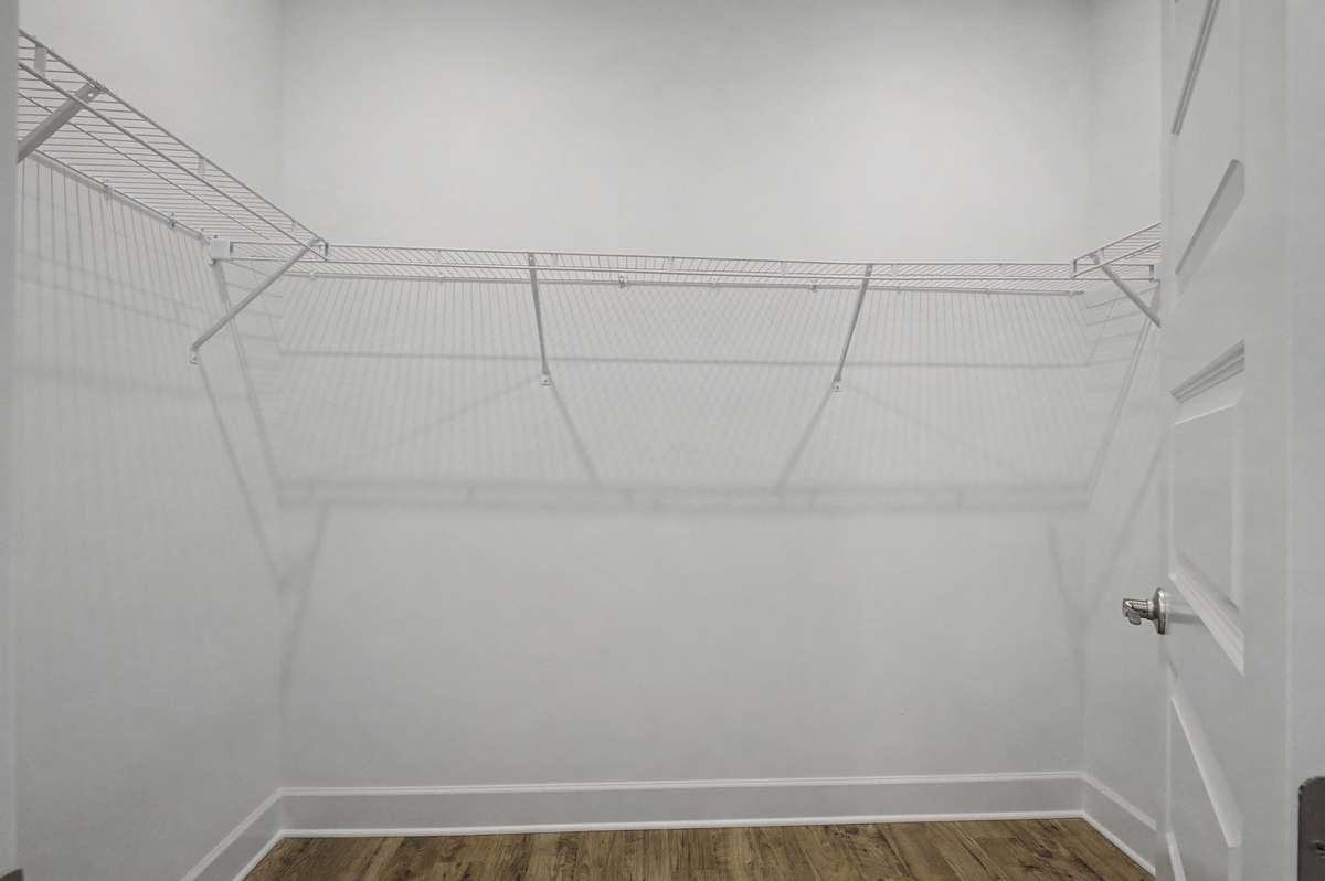 Primary walk in closet.