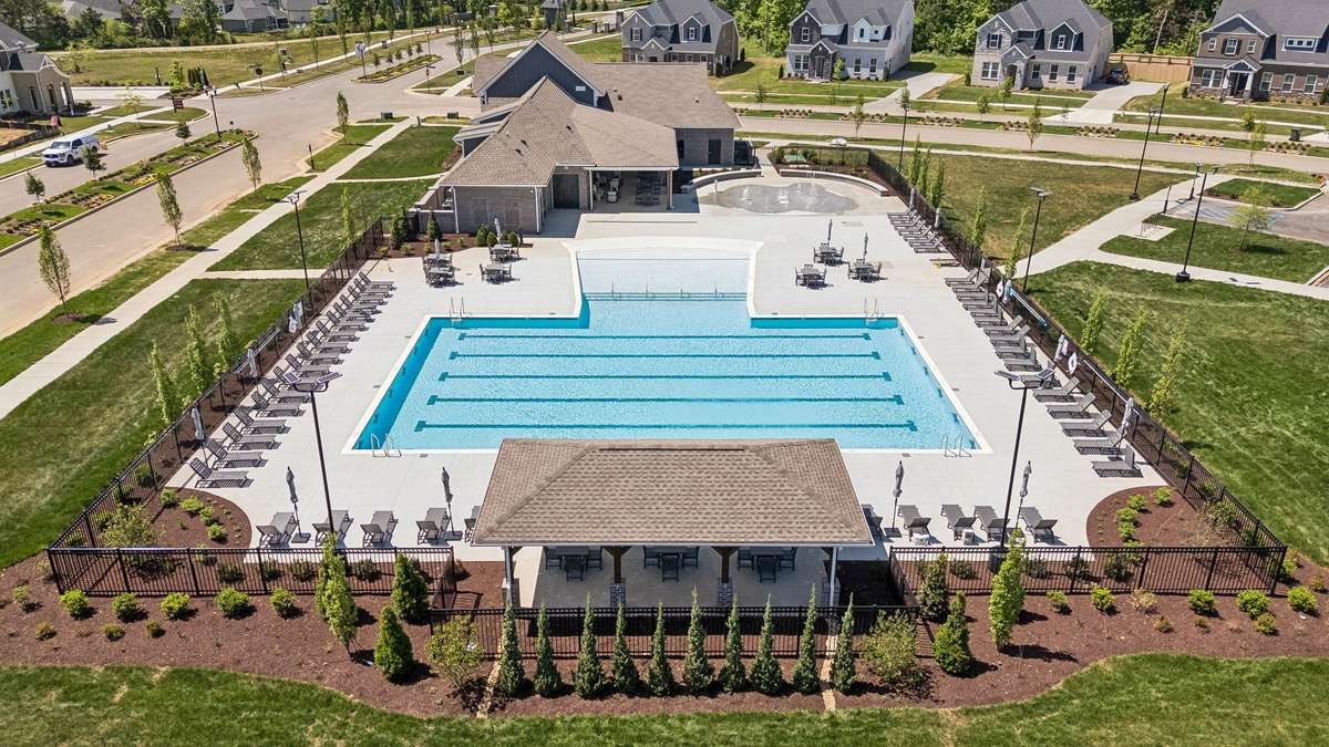 HUGE pool with splash pad.