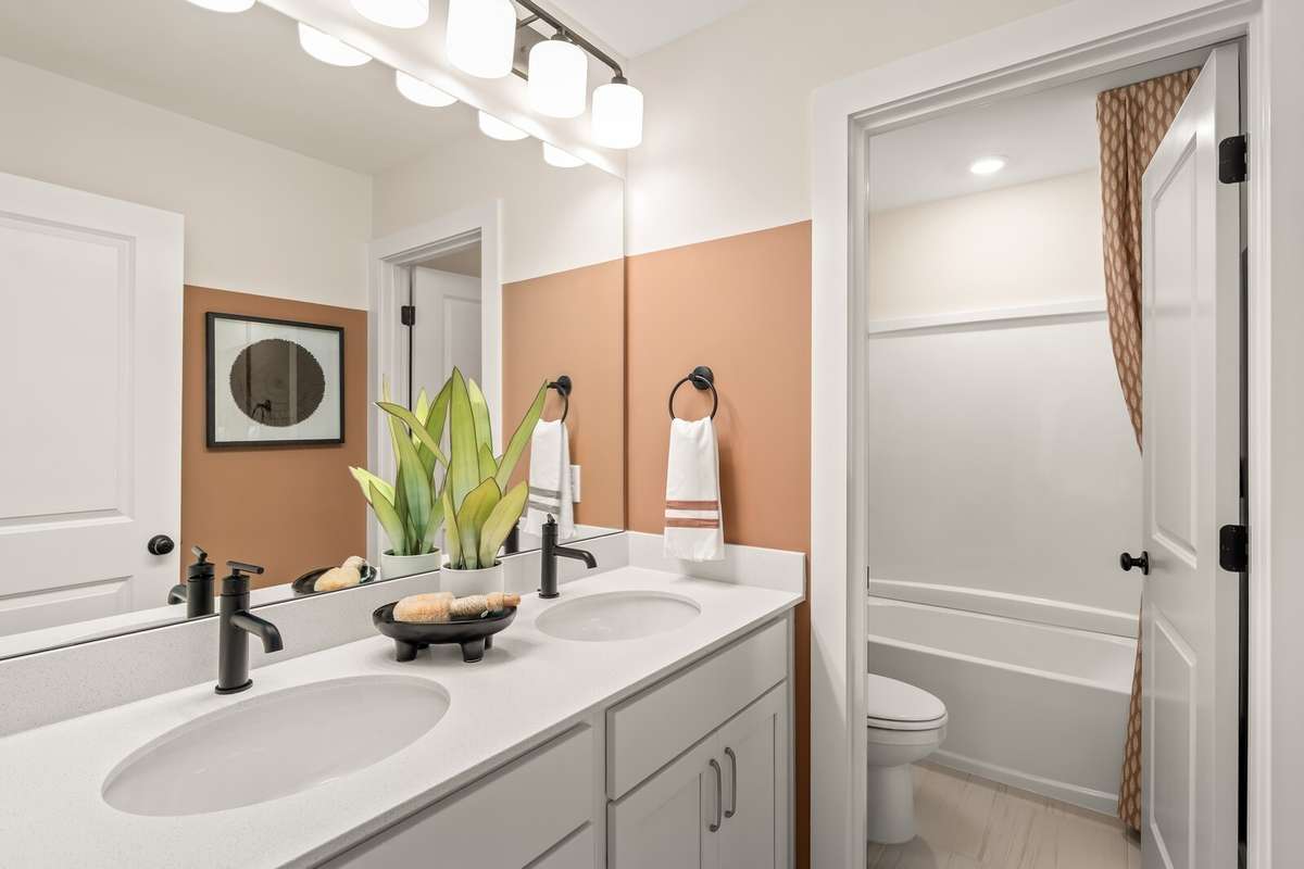 *Photos of staged Alamont model home