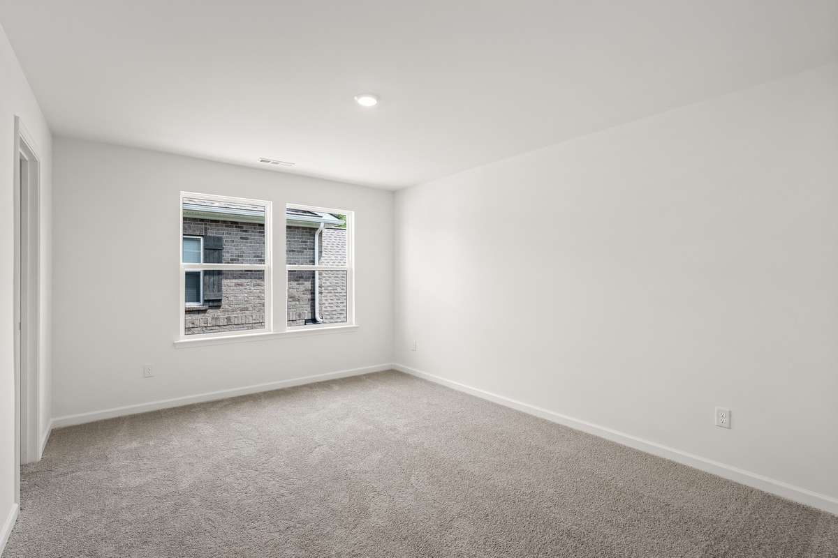 Bedroom #2 has a large walk-in closet
