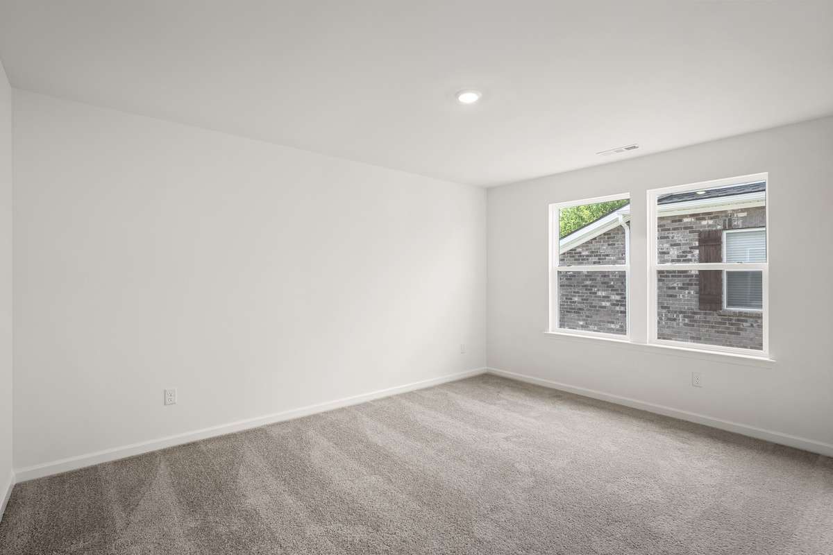 Bedroom #4 has a large walk-in closet
