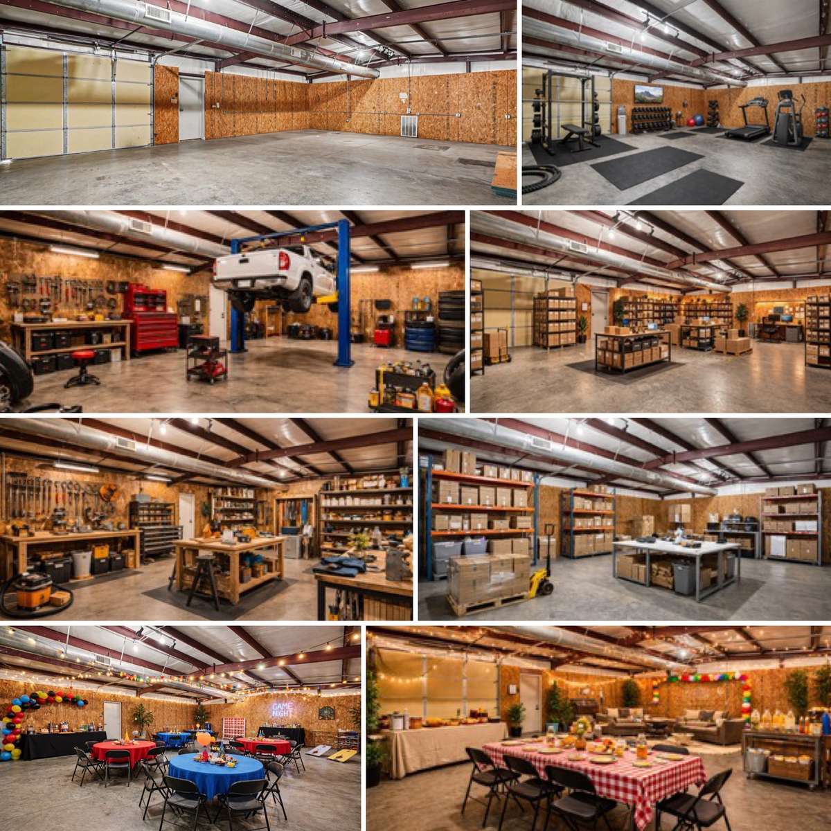 1,800 Sq. Ft. open space to use however you like. So much Value-Add with this one.