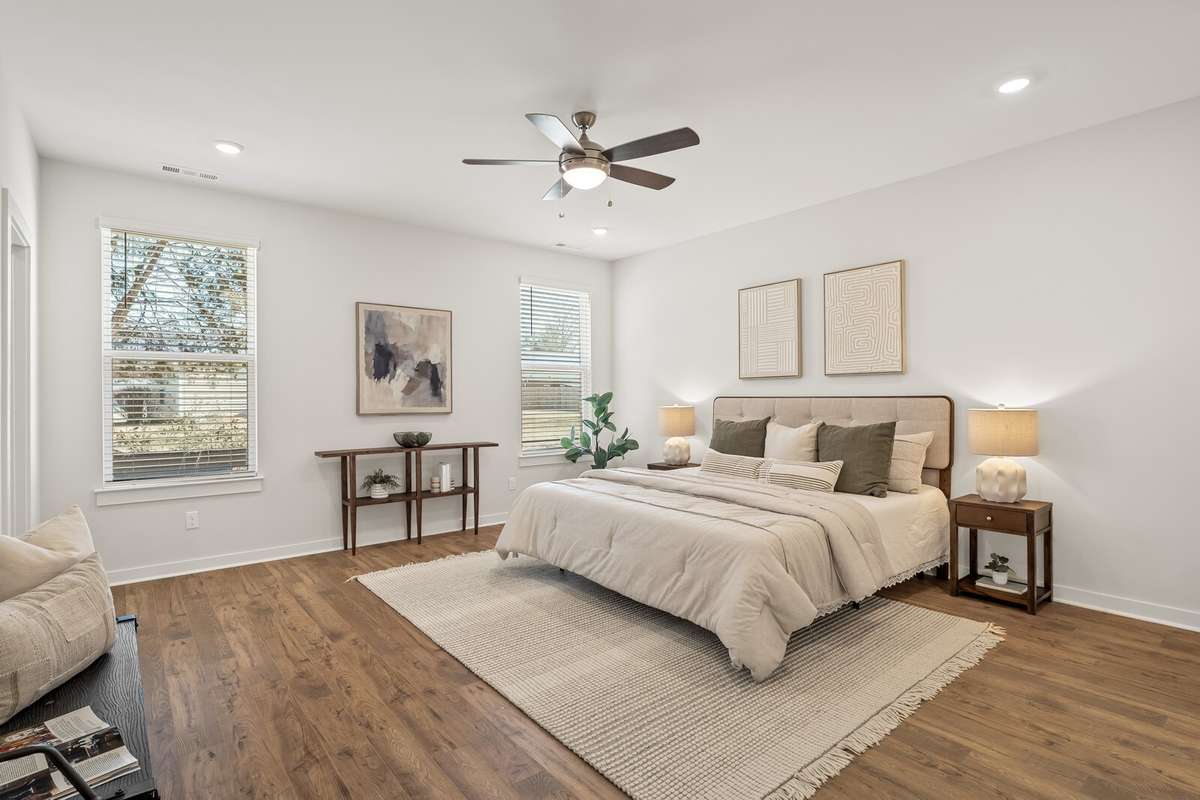 Primary Bedroom located on Main Level
*Photo of a previously built Chelsey