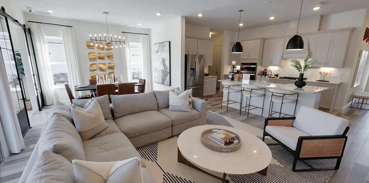 Functional open concept *photo from previously built Edison Floorplan*