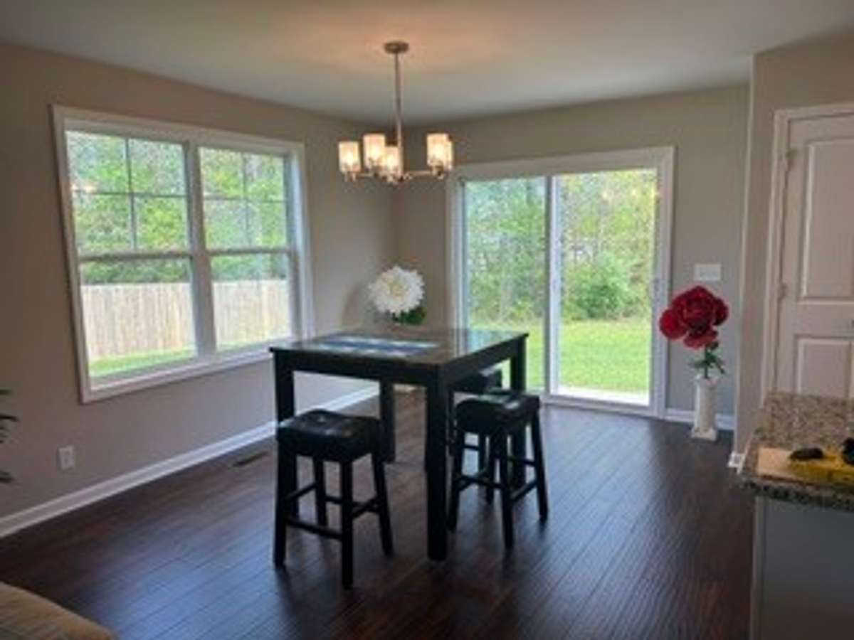 Dining area with lots of Natural Light