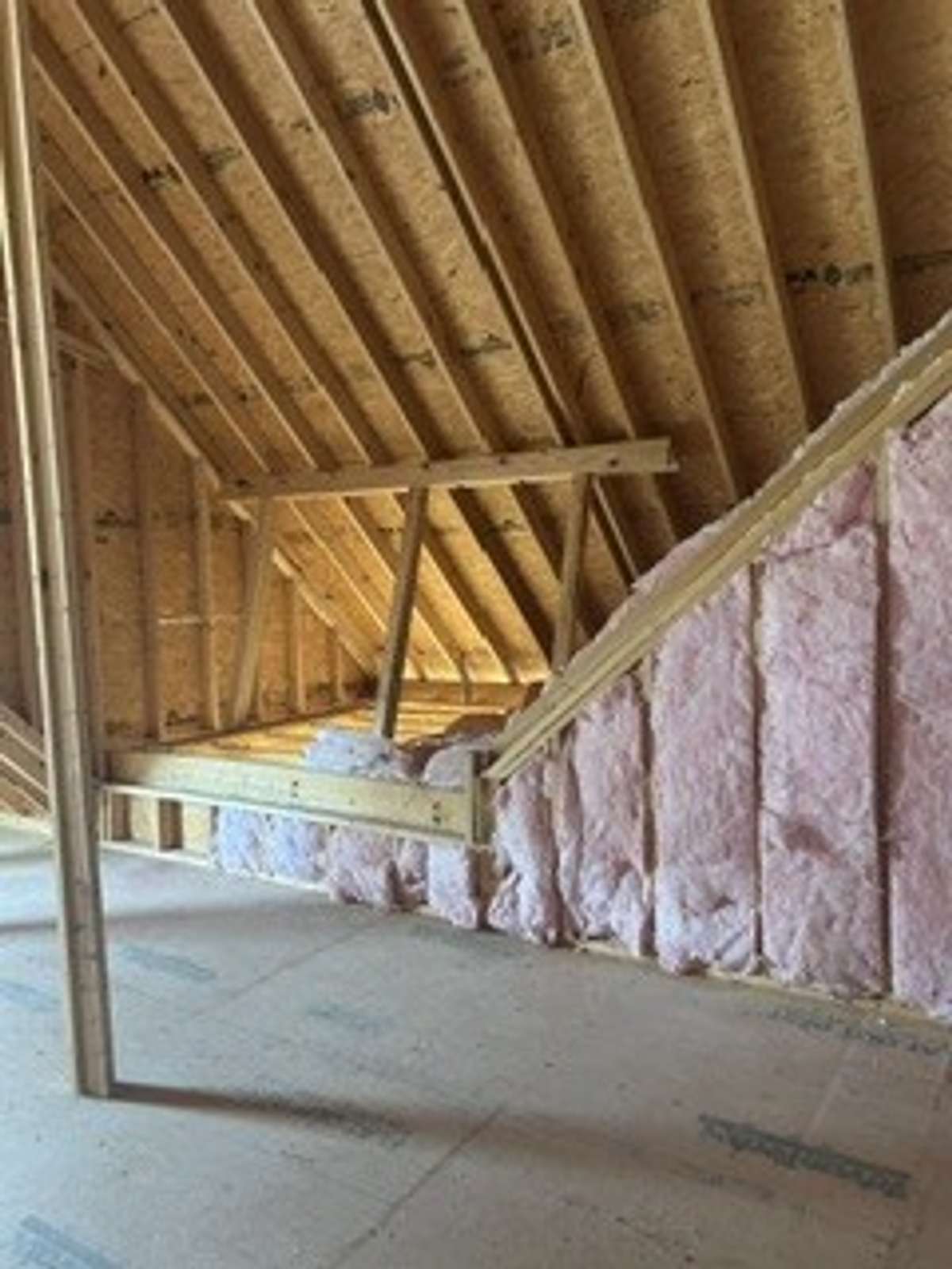 Spacious space for additional room
