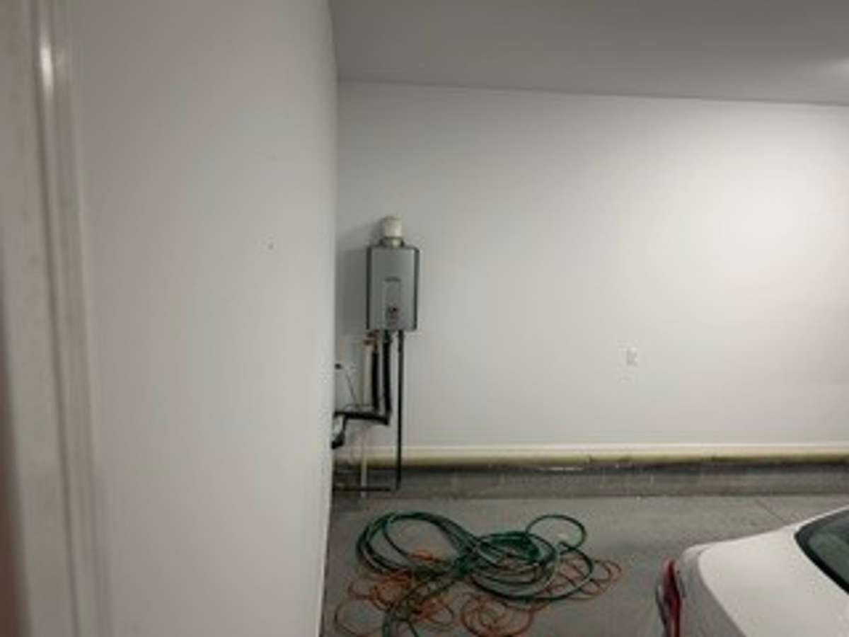 Tankless Hot water heater.