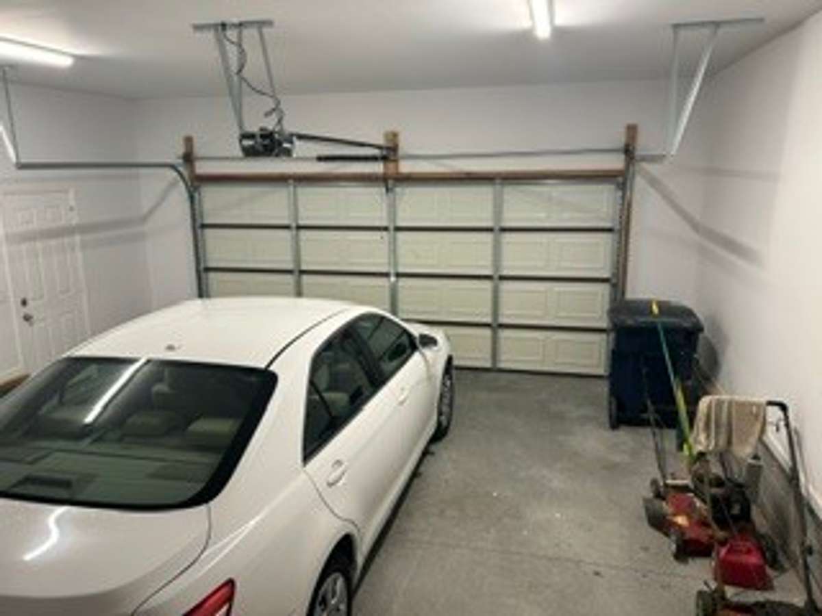 Two Car garage with garage door openers