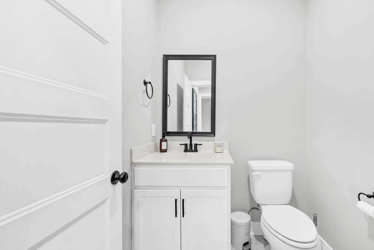 Half Bath on Main level for guests