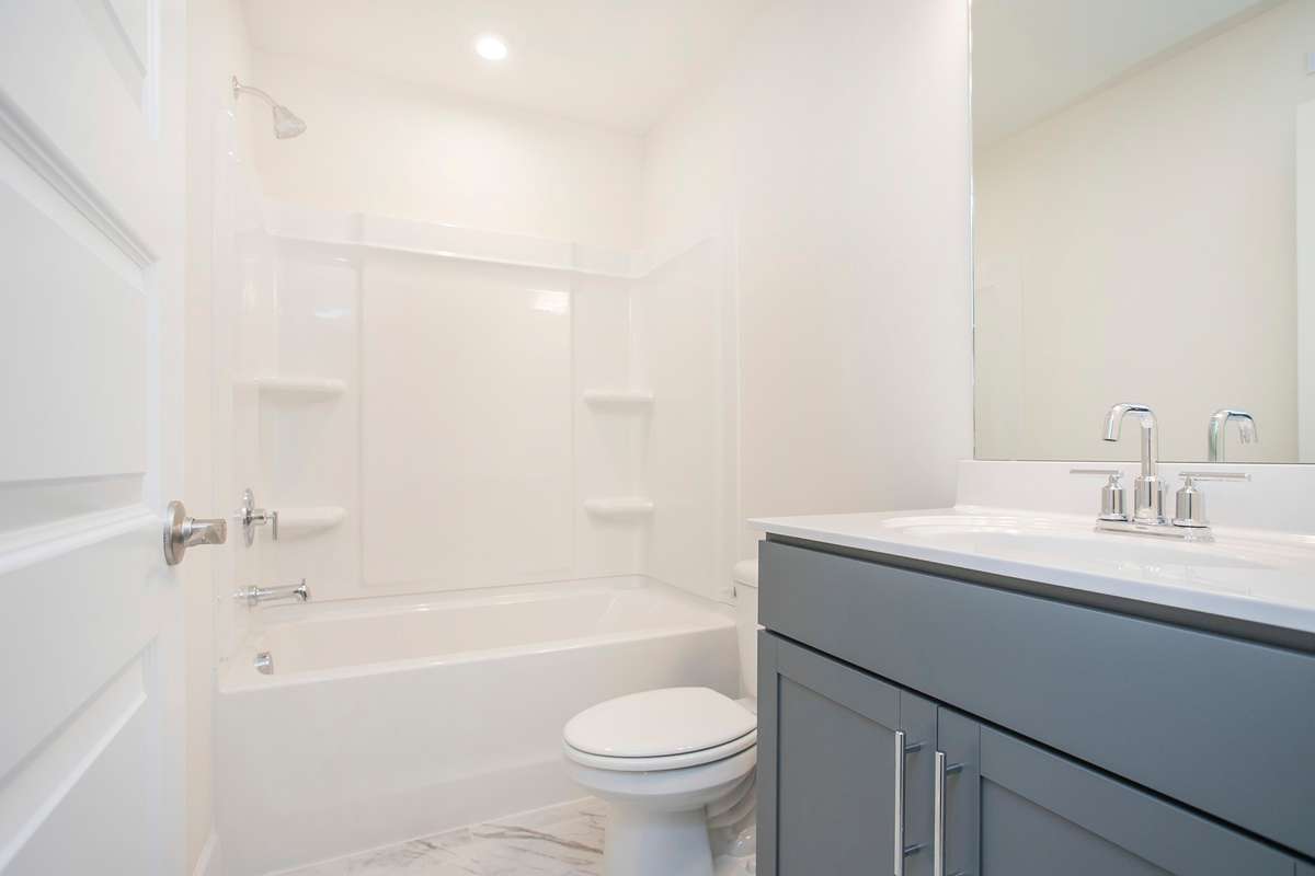 Secondary bathroom! Build a Lexington on a lot of your choice!! Photos are of an example home, all upgrades and finishes would be based on your selections!