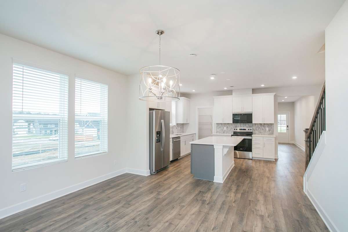 Dining area! Build a Lexington on a lot of your choice!! Photos are of an example home, all upgrades and finishes would be based on your selections!