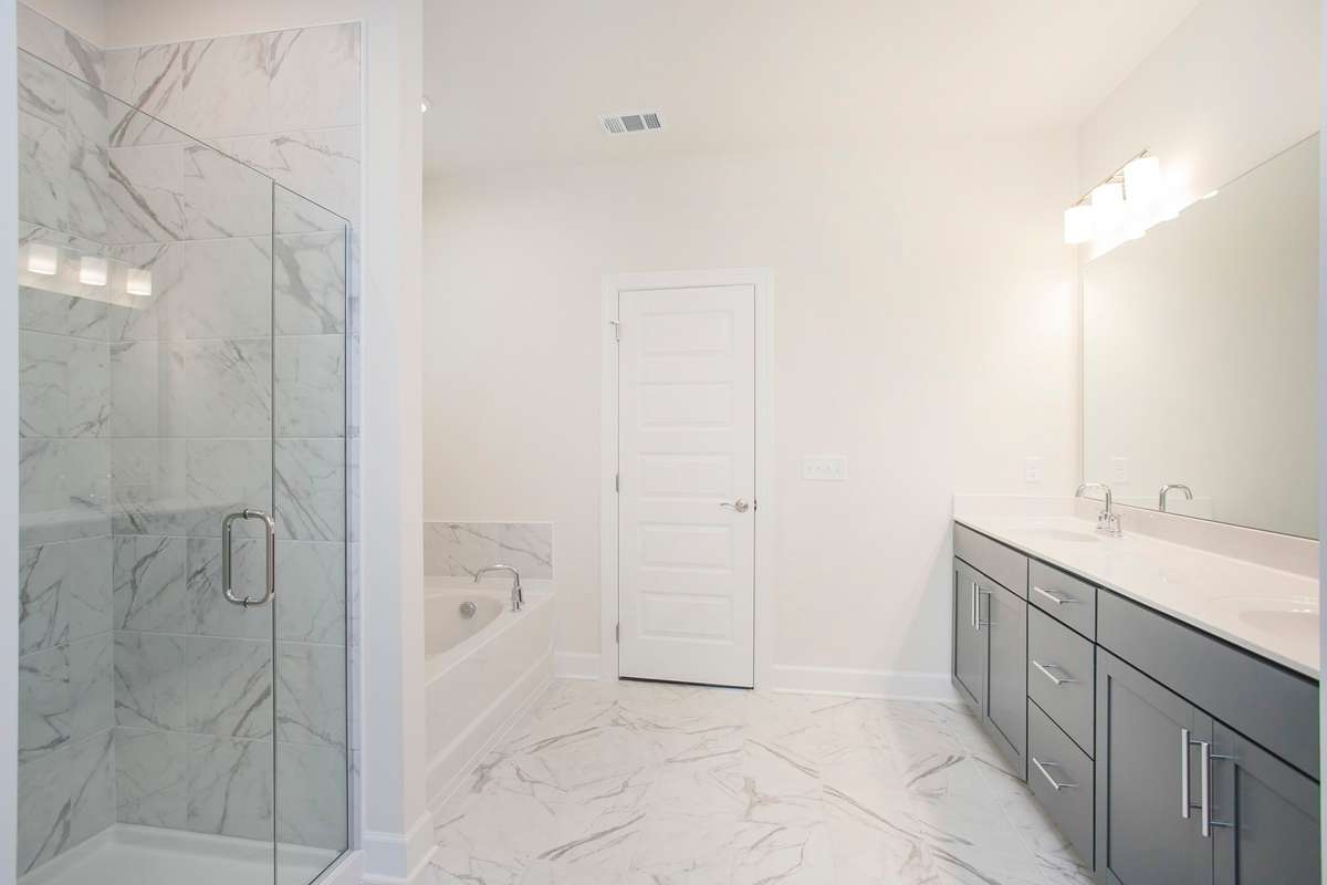 Ownerrs bathroom! Build a Lexington on a lot of your choice!! Photos are of an example home, all upgrades and finishes would be based on your selections!