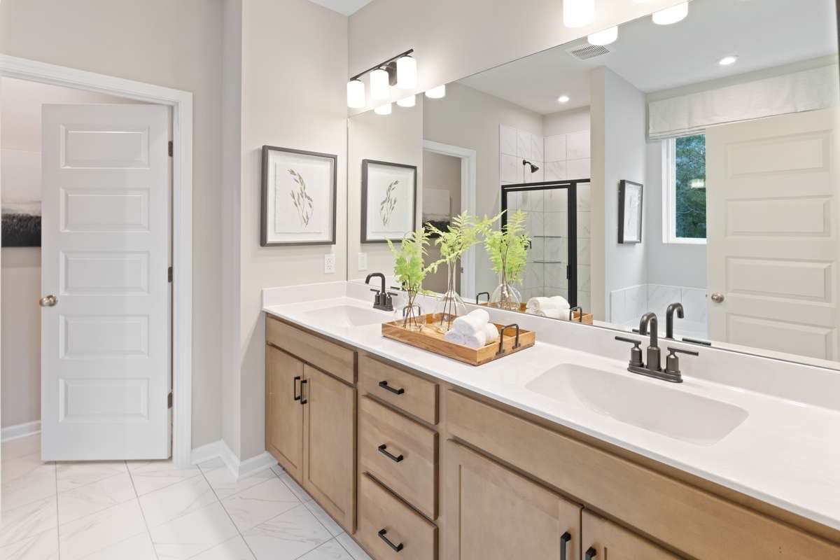 Sample Pics of Model Home* 
Primary Bathroom!