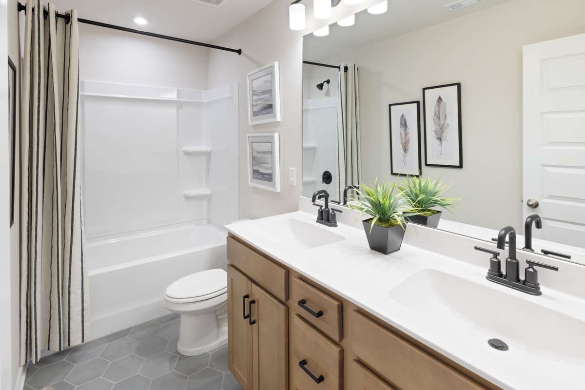 Sample Pics of Model Home* 
Bathroom # 2