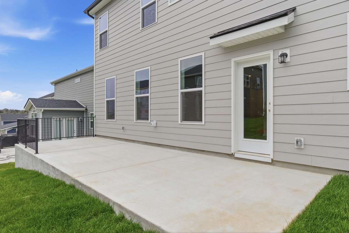 Extended patio - Perfect for outdoor living space and grill.