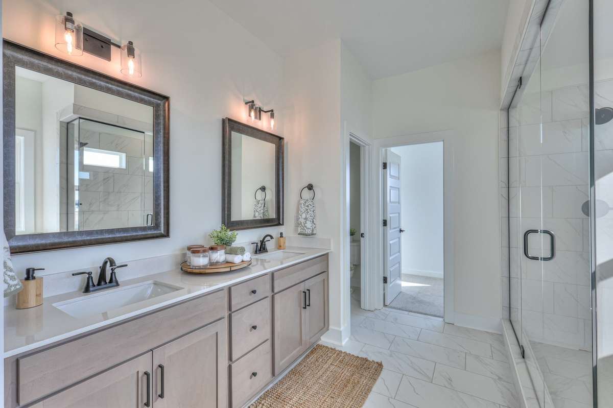 Photos shown are of the Colburn floorplan model home; the actual home may include different options and upgrades.