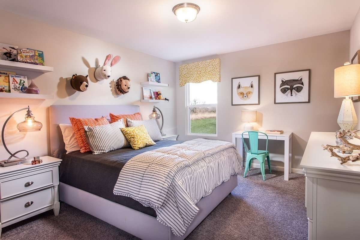 Spacious guest suites upstairs optional. *All photos are of previous model home*