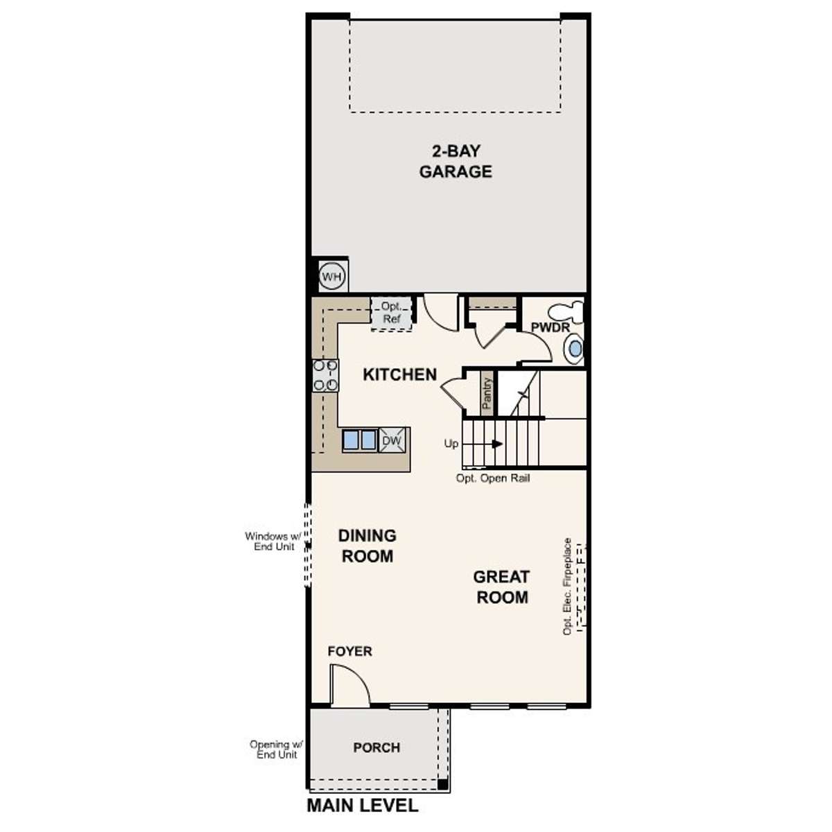 First floor layout