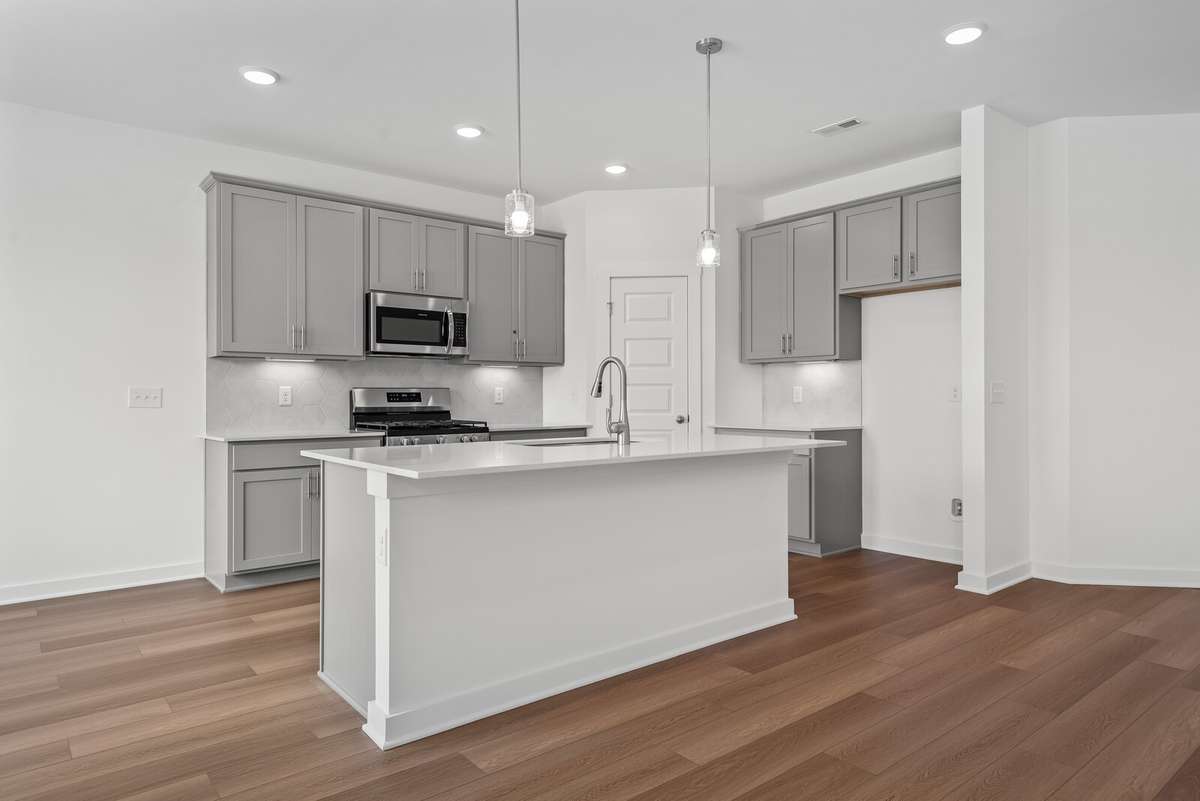 Model of the Asheville floorplan that can be built.  Colors and selections may vary