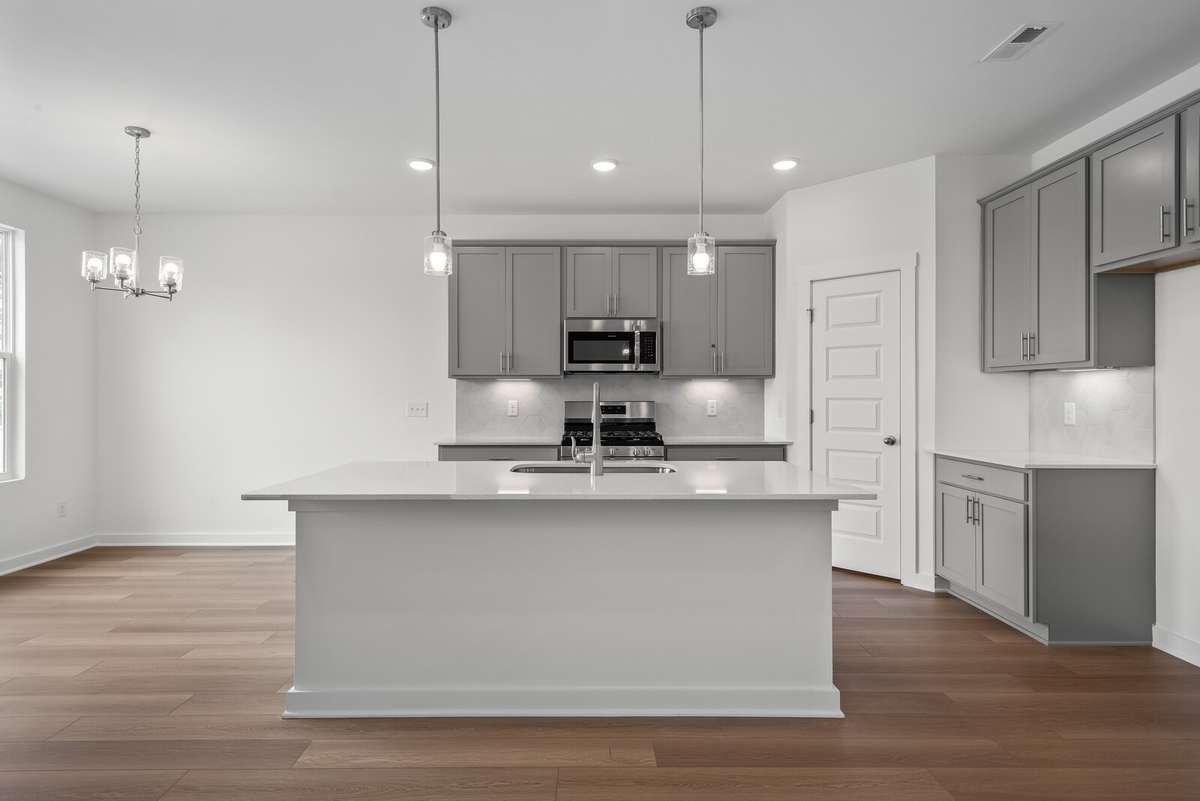 Model of the Asheville floorplan that can be built.  Colors and selections may vary
