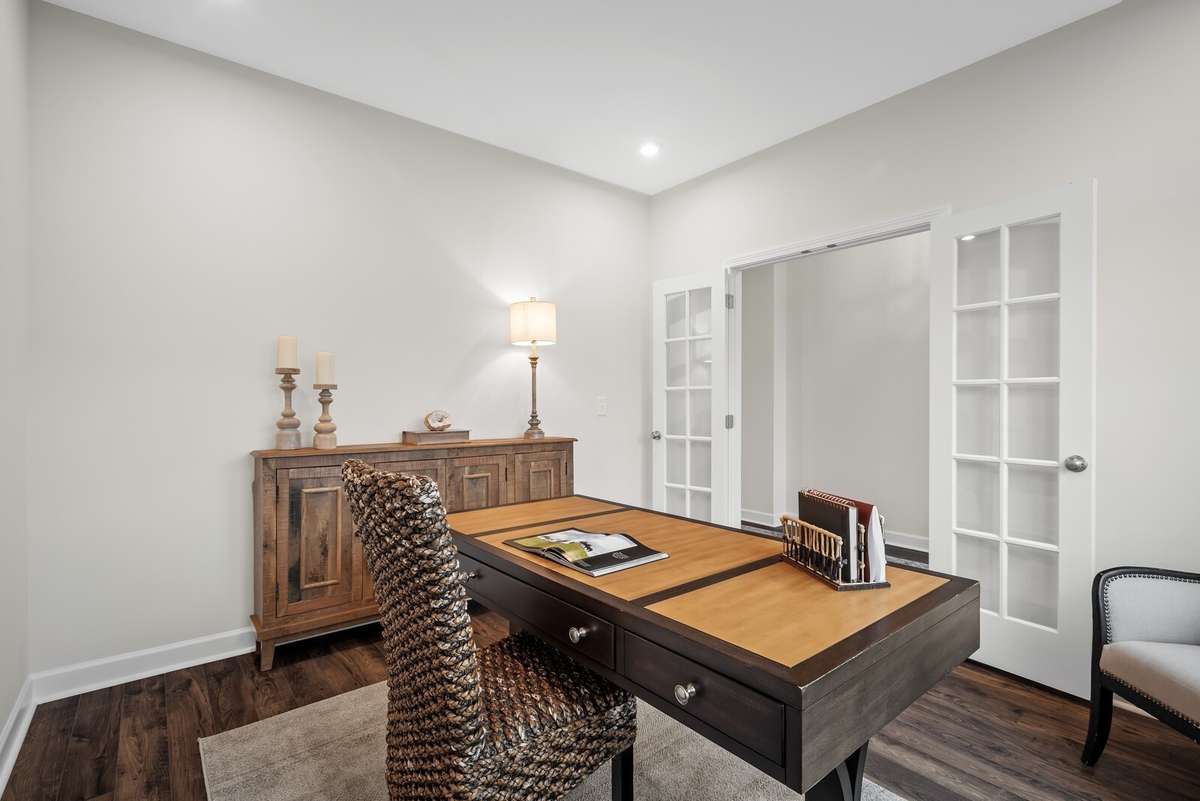 NOT ACTUAL HOME. Picture of another home in the community showing layout and optional features.