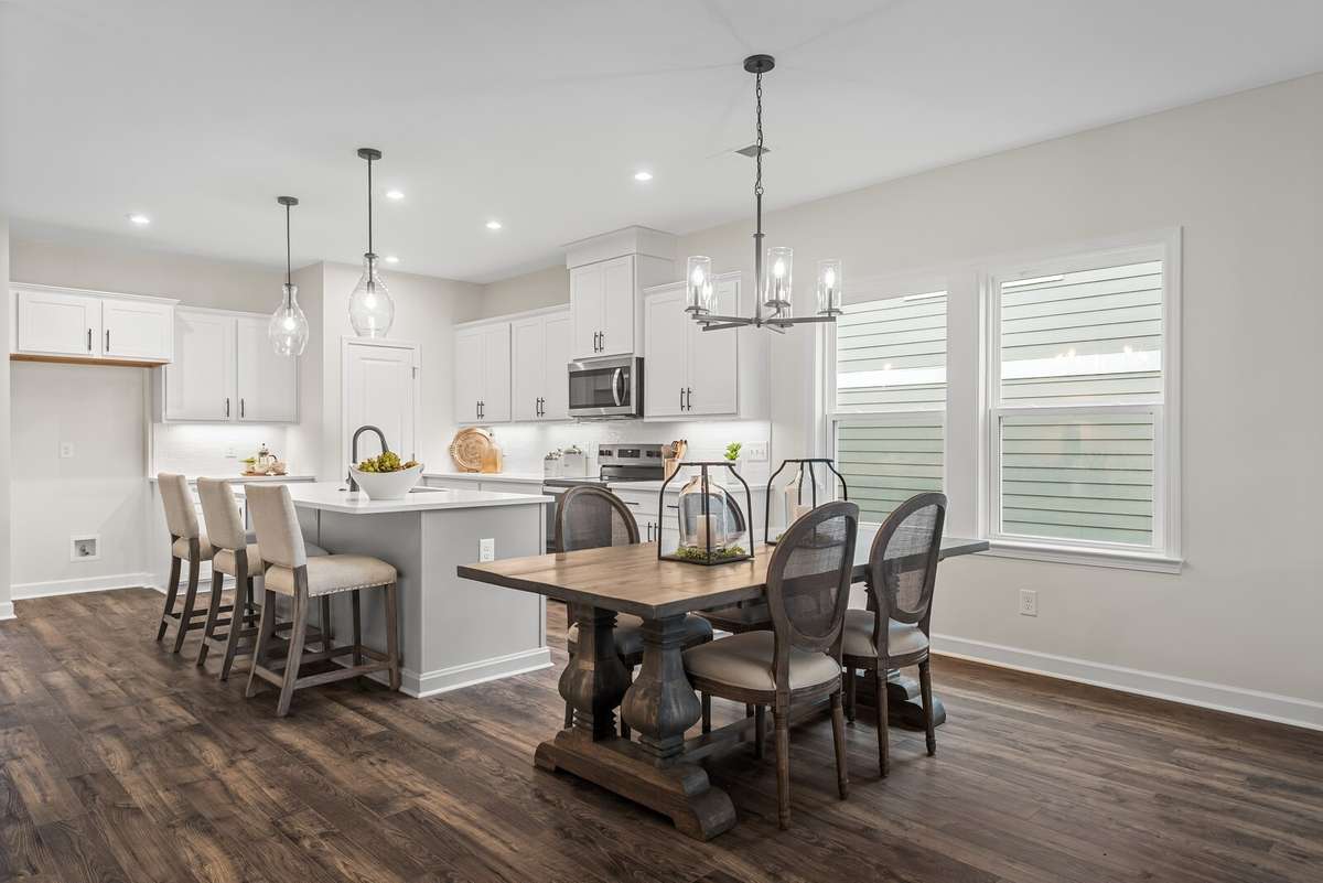 NOT ACTUAL HOME. Picture of another home in the community showing layout and optional features.