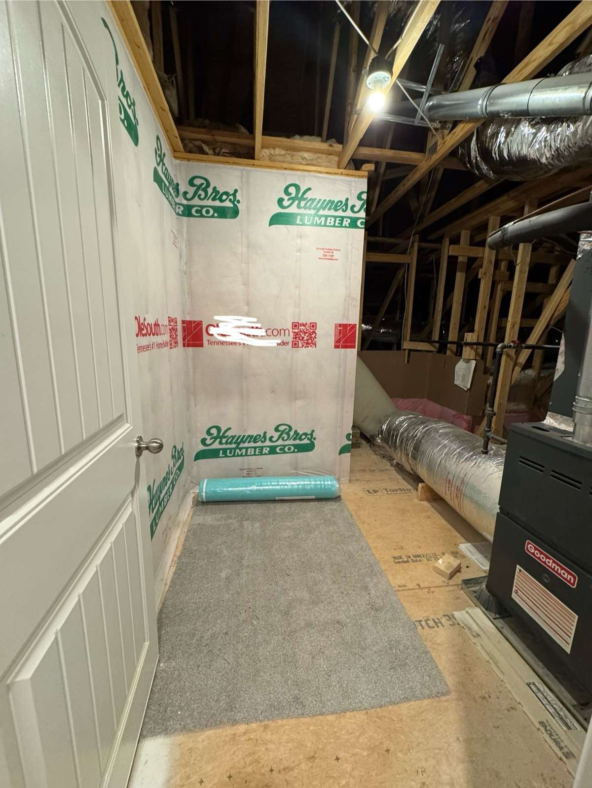 Walk in attic storage. Is there every too much storage?