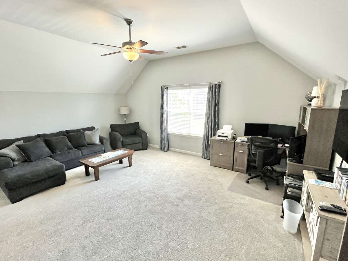 Look at this nice great room with plenty of room for a home office