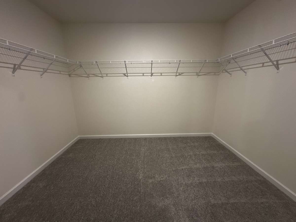 Primary walk in closet