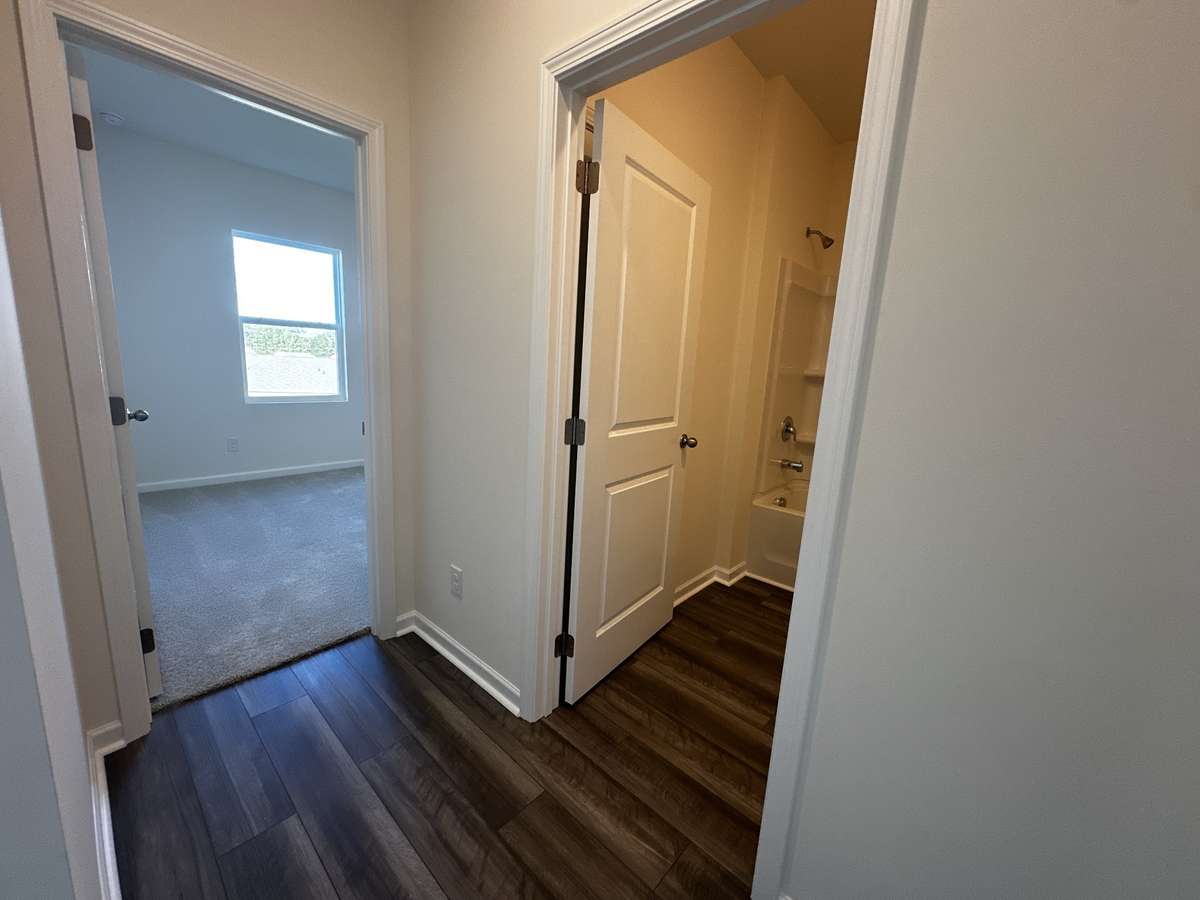Downstairs full third bathroom