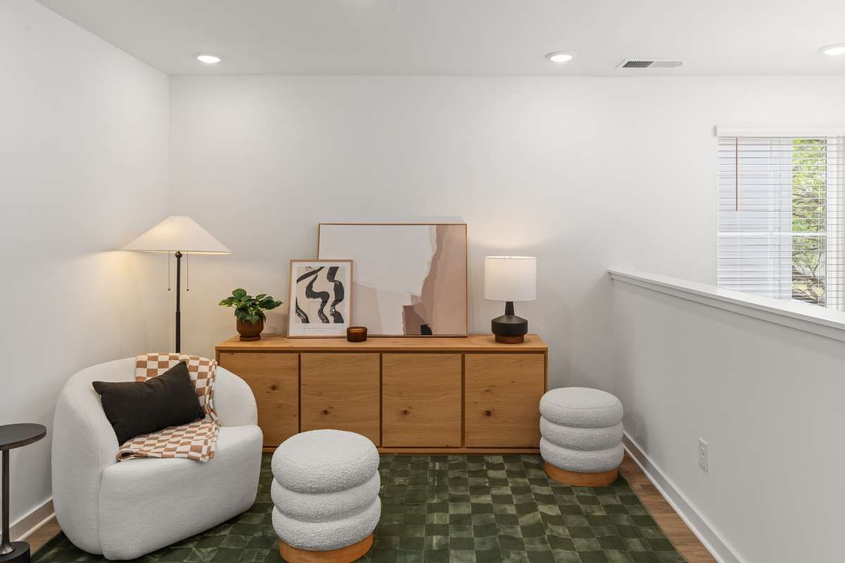 staged model home