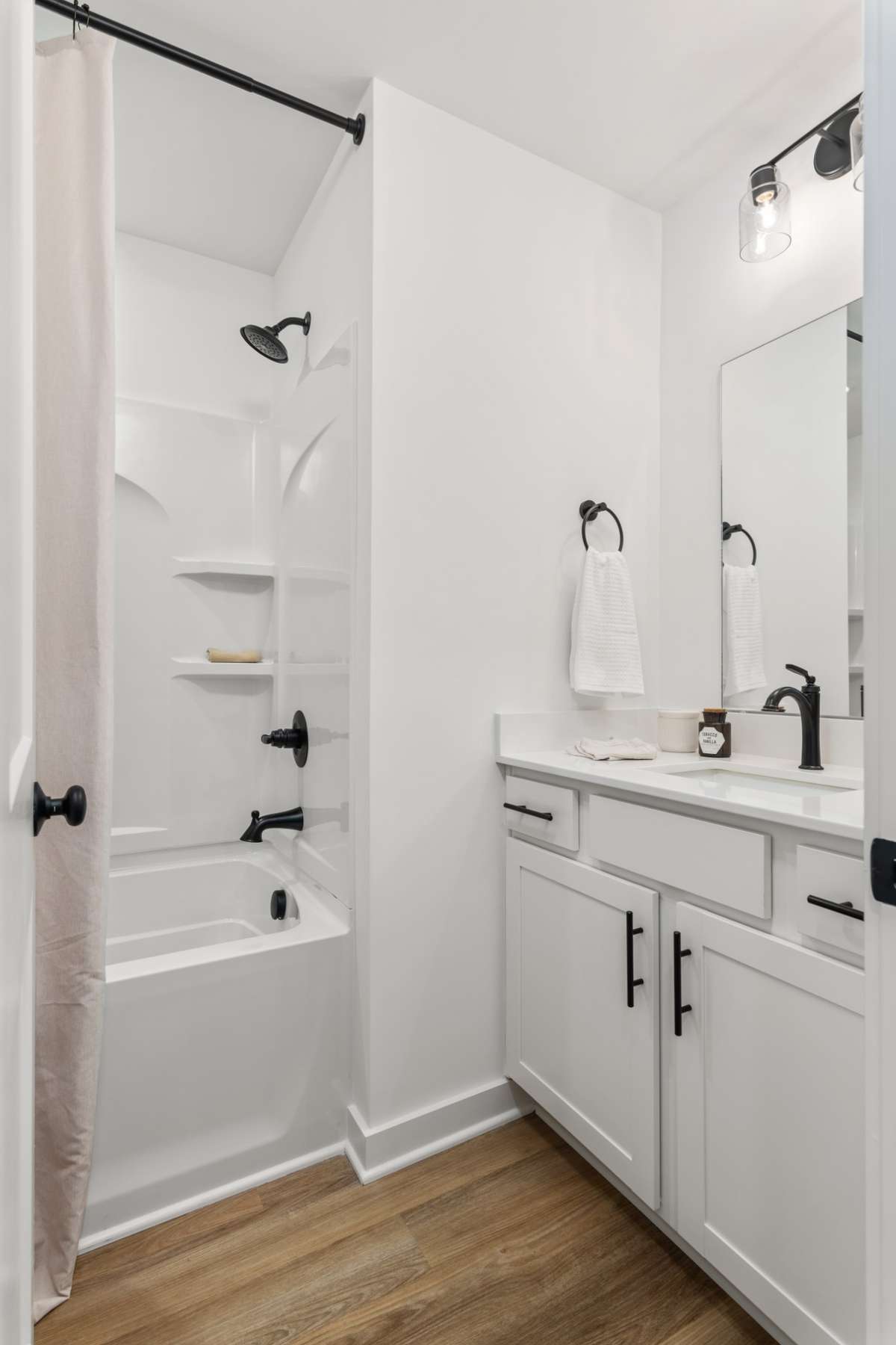 staged model home