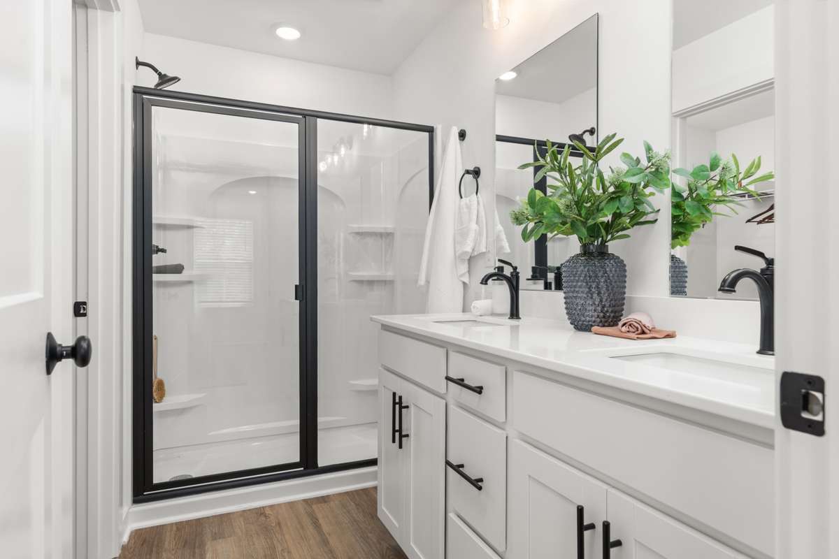 staged model home