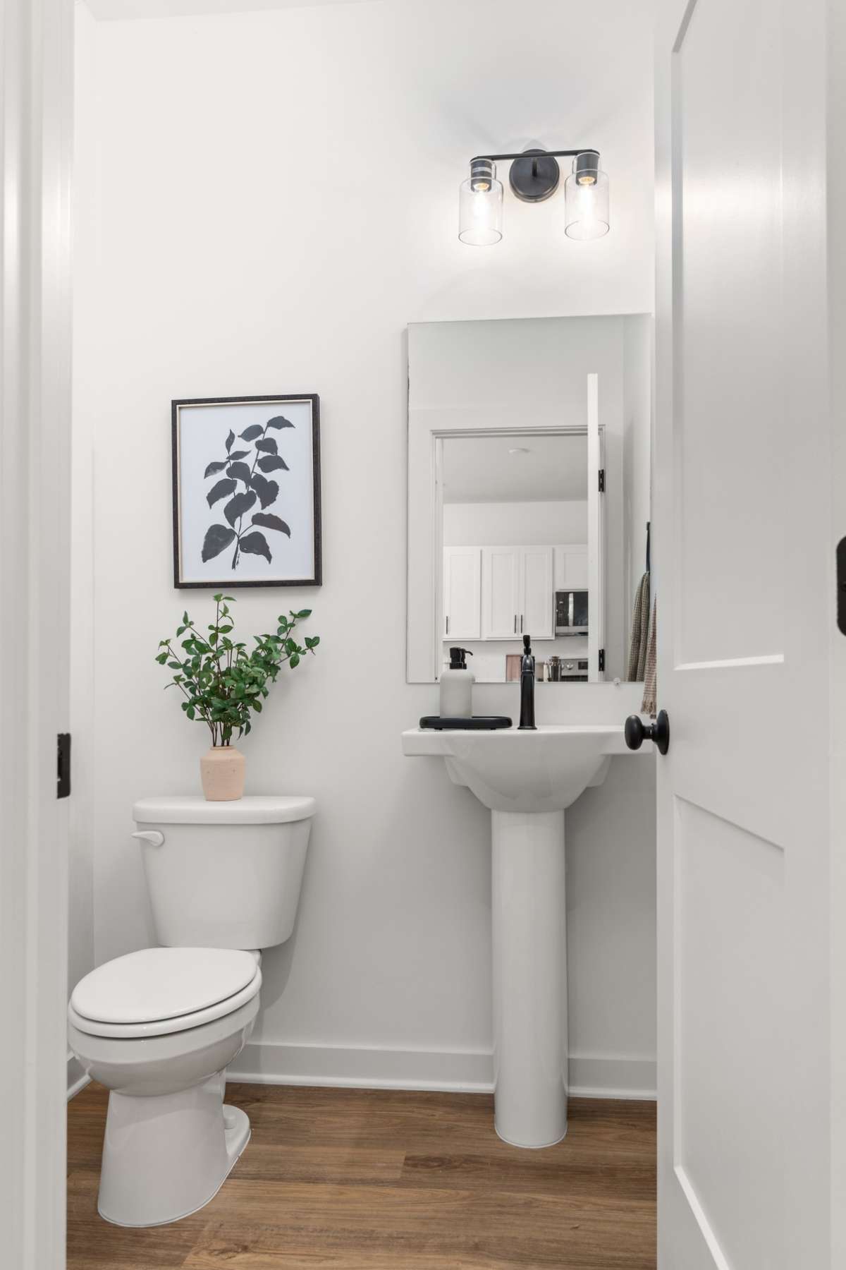 staged model home