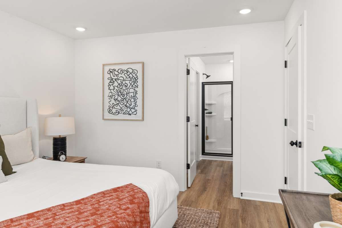 staged model home