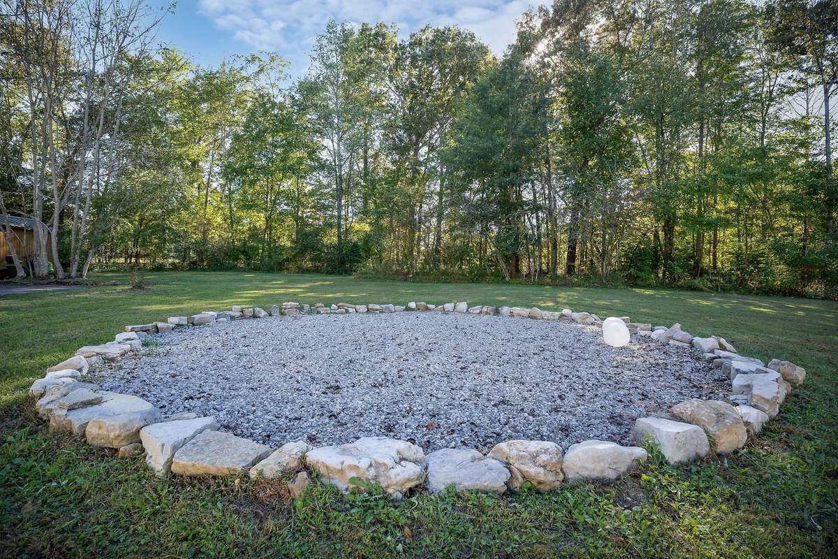 Just bring a firepit and some chairs, the hard part is done!
