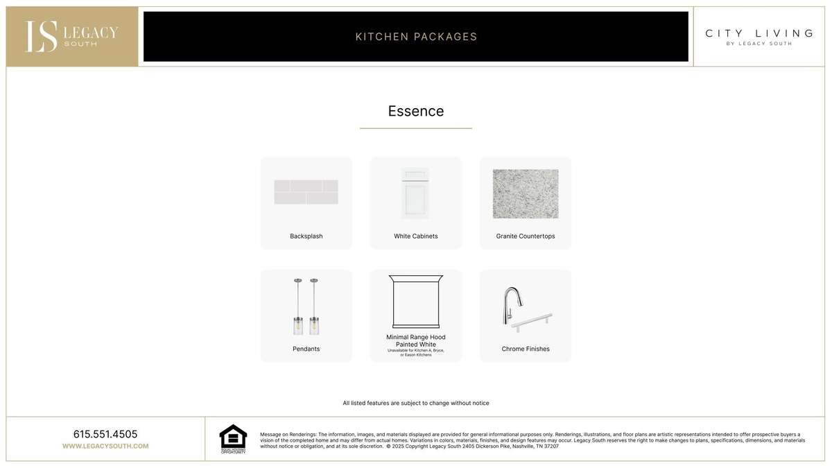 Choose from beautifully curated kitchens.